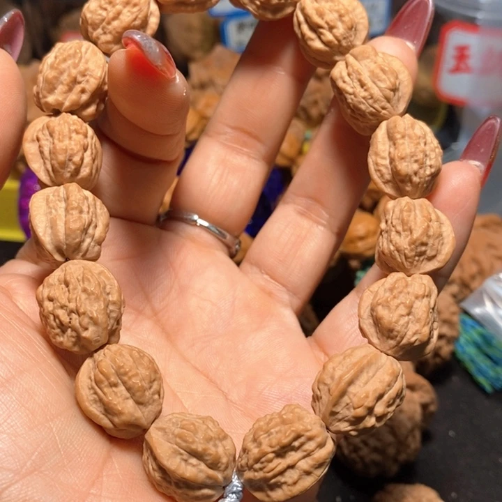 吊坠桃核金蟾手串精卡精配原皮原色不沾药