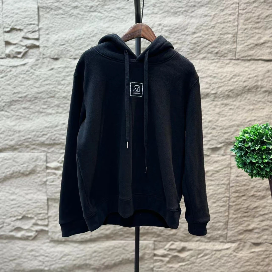 10308新款冬季加绒百搭休闲连帽卫衣