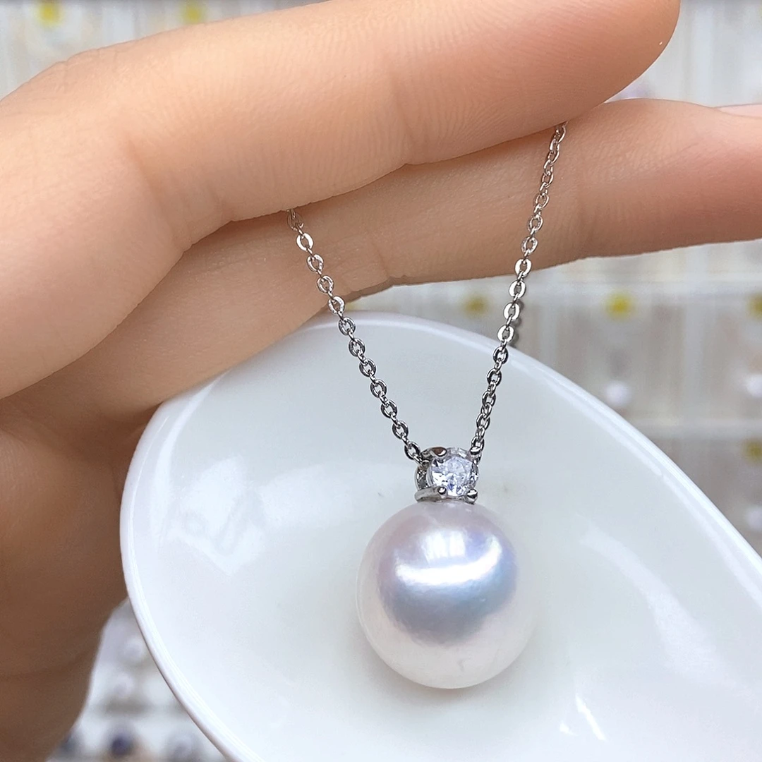 淡水珍珠合金颈饰