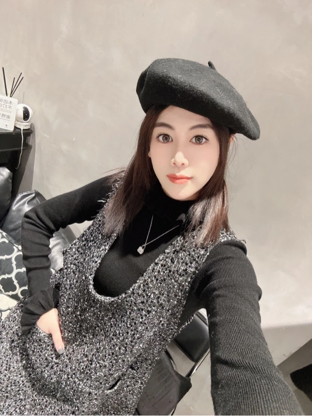 亮片小香亮片背带裙