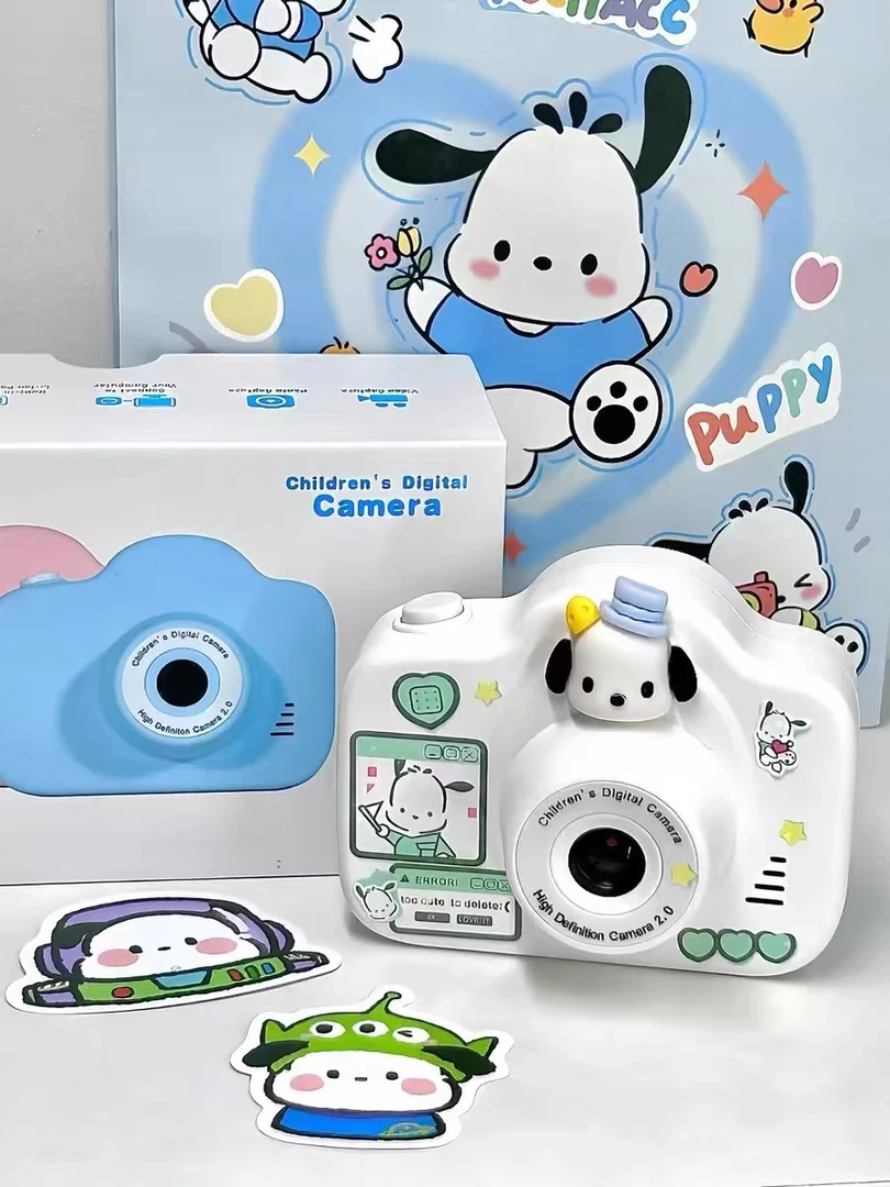 库洛米拍立得双摄儿童照相机高清可拍照男女孩子玩具数码生日礼物