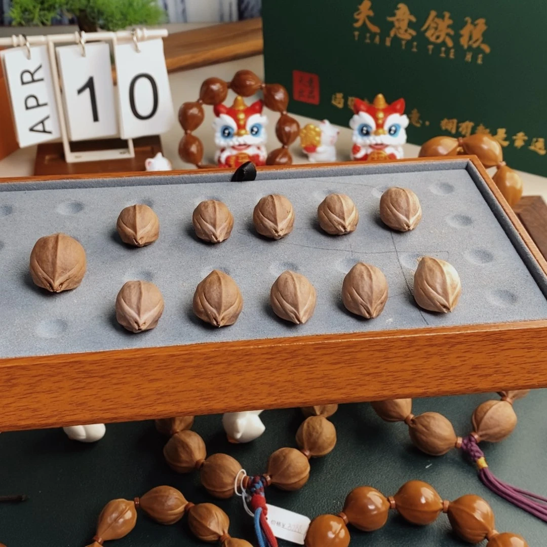 十*丨原生态16/24三面佛梅林铁核素串