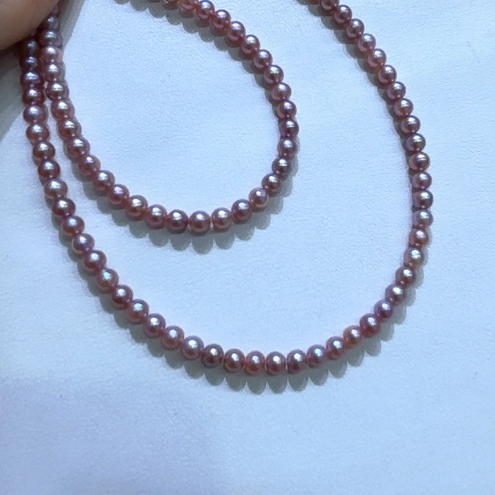 淡水珍珠银S925镶嵌颈饰