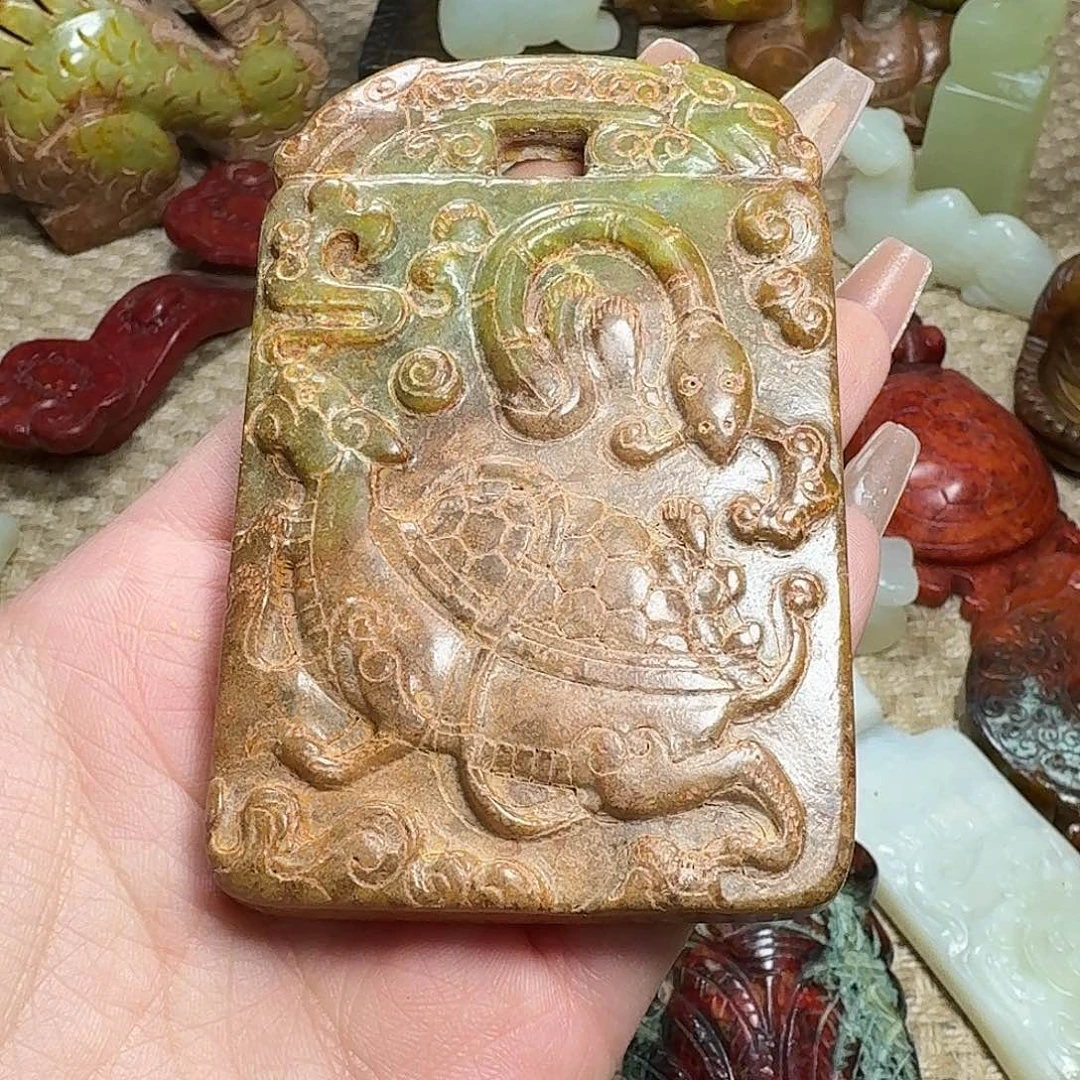 白玉菩提吊坠挂件