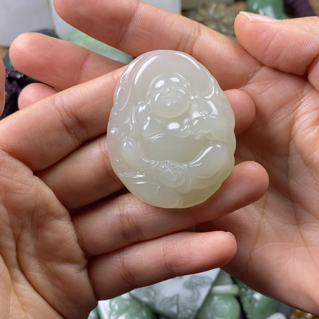 颈饰未镶嵌和田玉