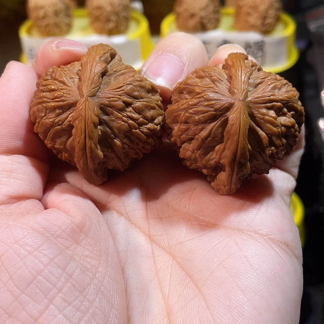 吊坠文玩核桃白狮子