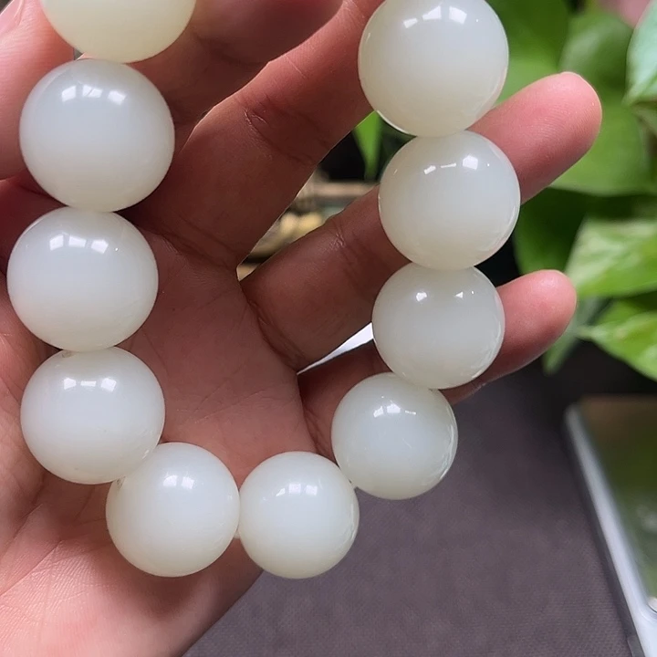 和田玉未镶嵌套链