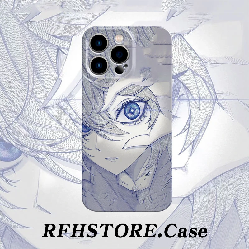 飞虎胜星光蓝眼少女适用iPhone17pro菲林手机壳华为vivo小米oppo