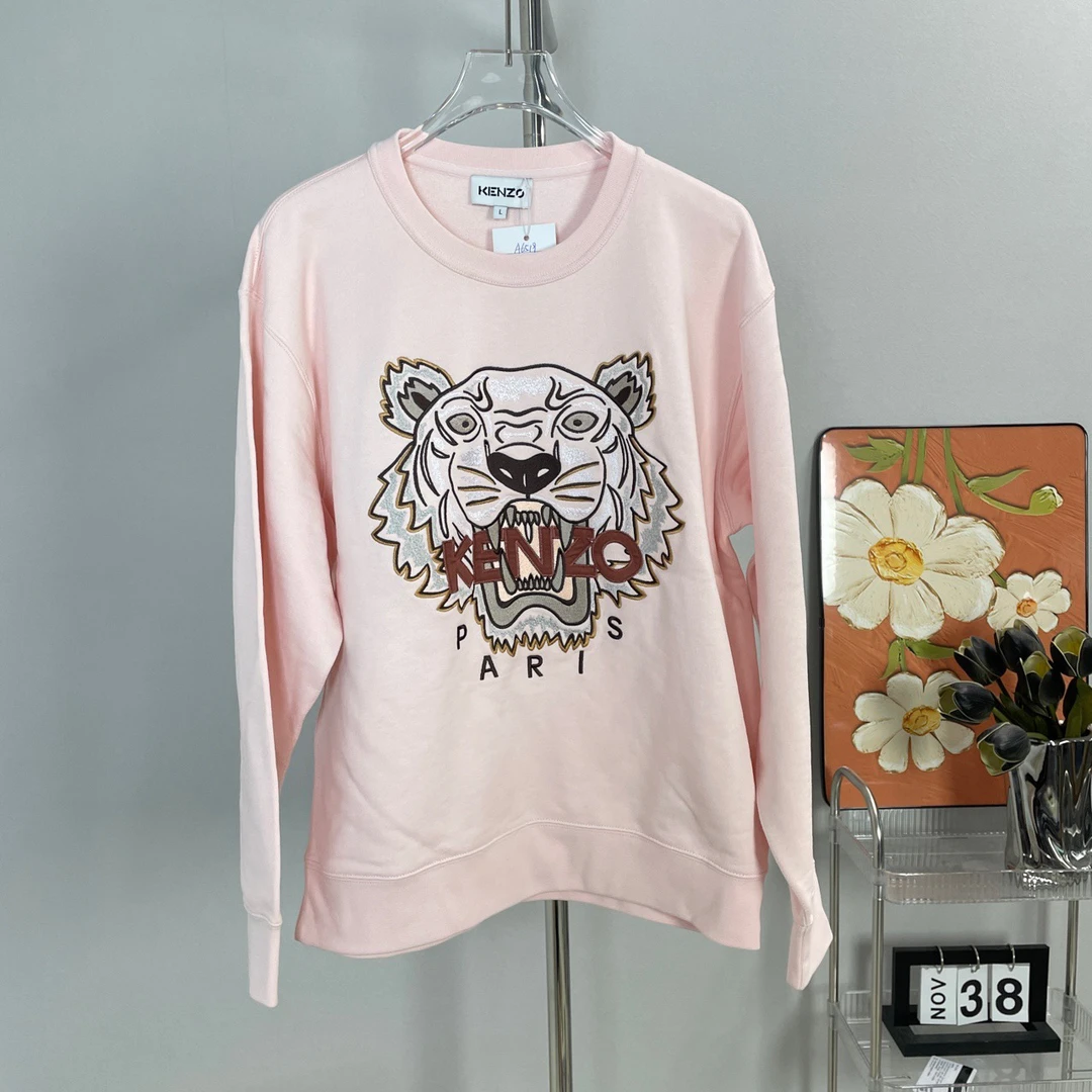 99新 KENZO/肯佐 Kenzo 粉色 卫衣 99新 L码 A6519