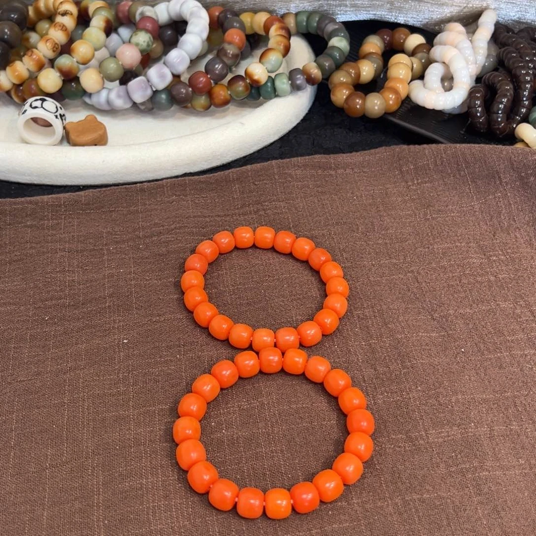 菩提根/象牙果吊坠橘子汽水12微瑕