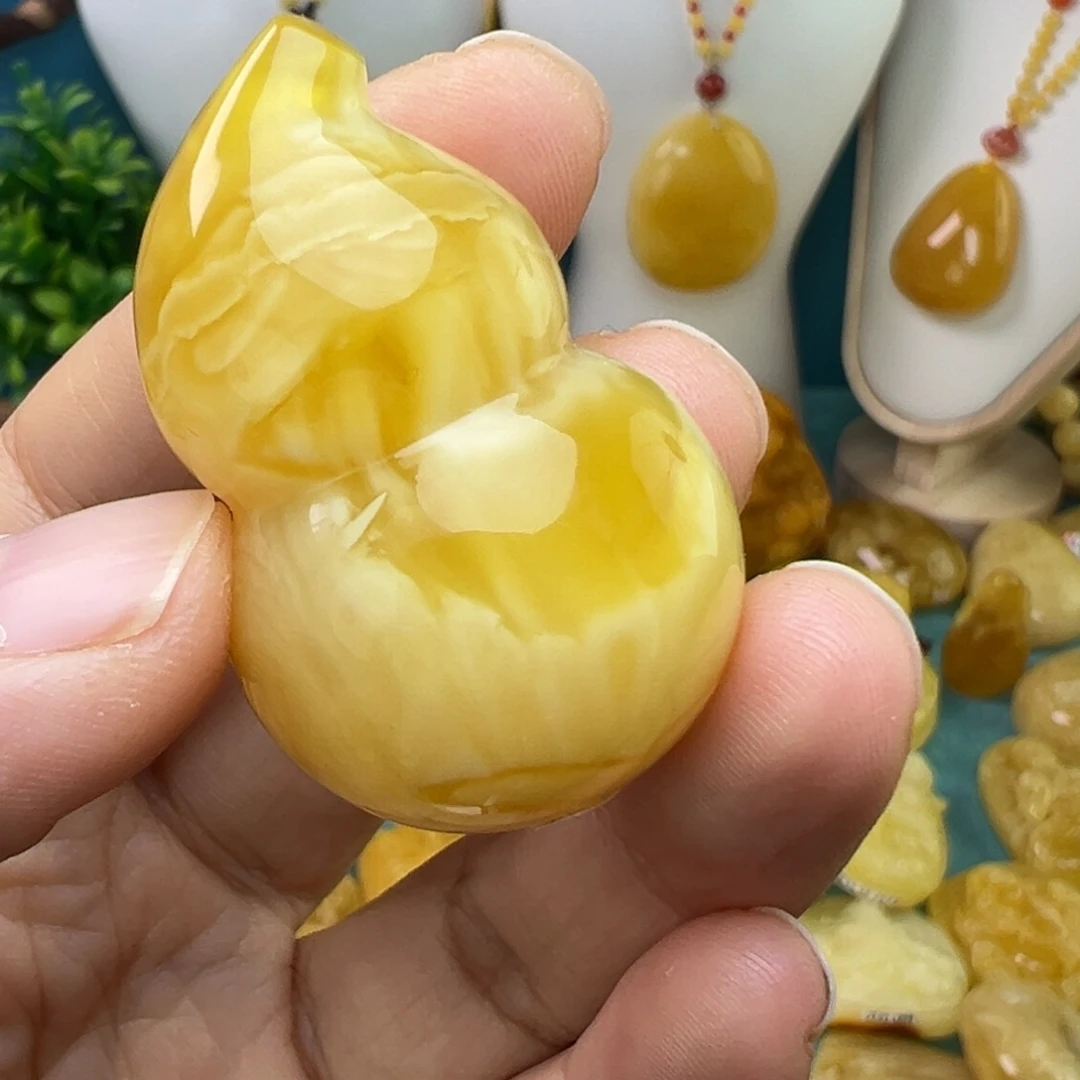 蜜蜡吊坠(不含链)未镶嵌