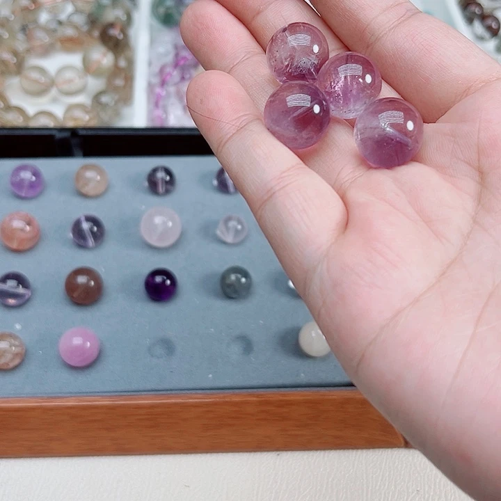 水晶手链未镶嵌紫幽灵