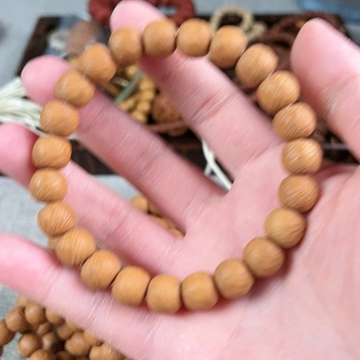 金刚菩提吊坠猴头云锦单圈