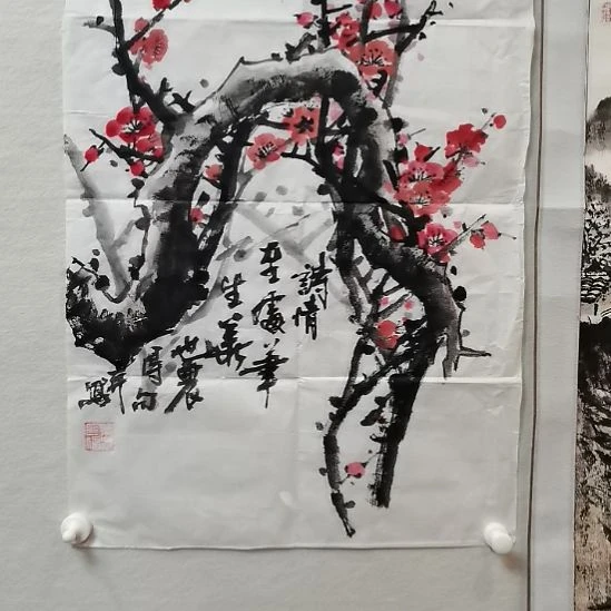 国画平**安陕西书画放漏抖音直播间