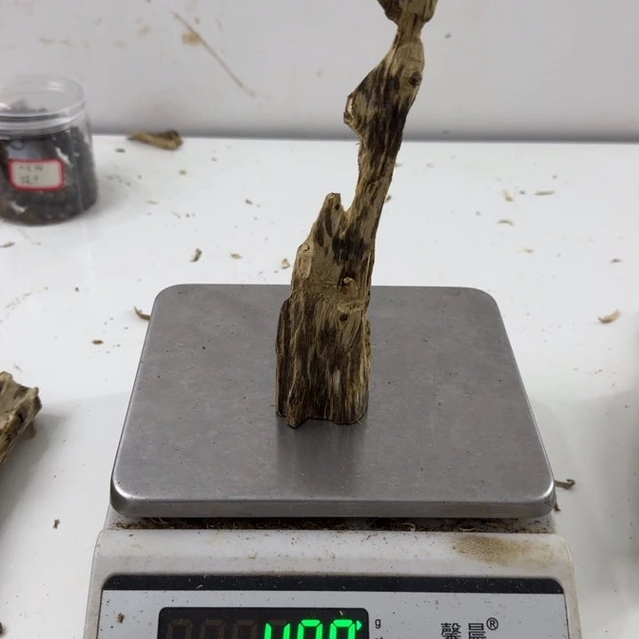 沉香碎屑沉香绿绮楠沉香49克lbs