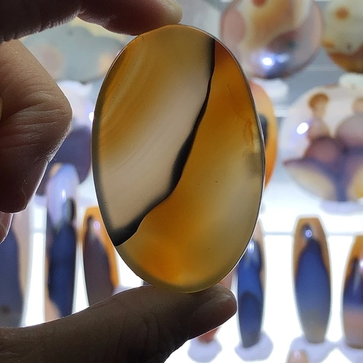 查罗石未镶嵌珠宝半成品6