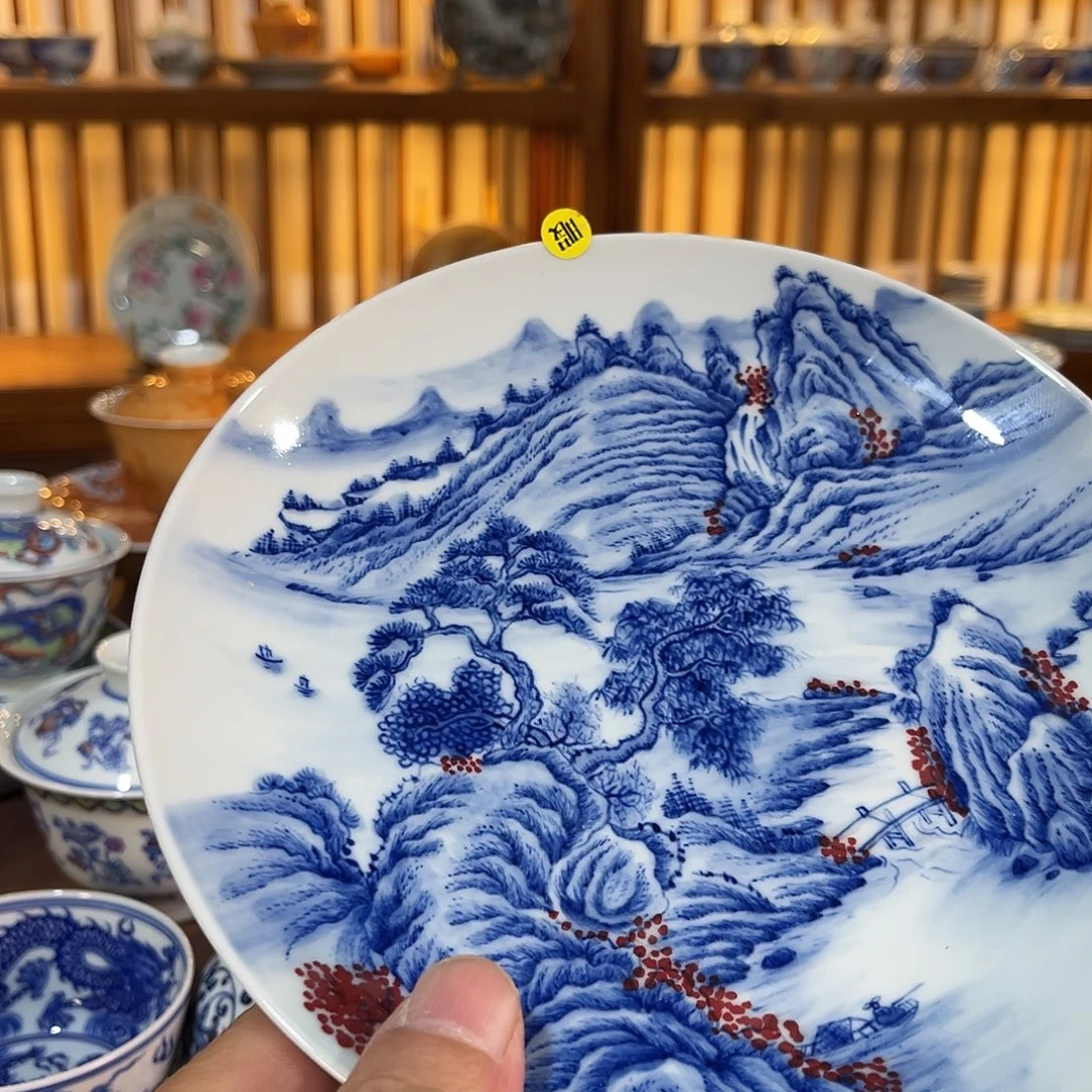 錡镇堂手工手绘壶承