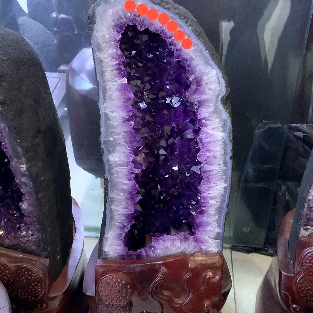 紫晶大型摆件（非配饰）未镶嵌