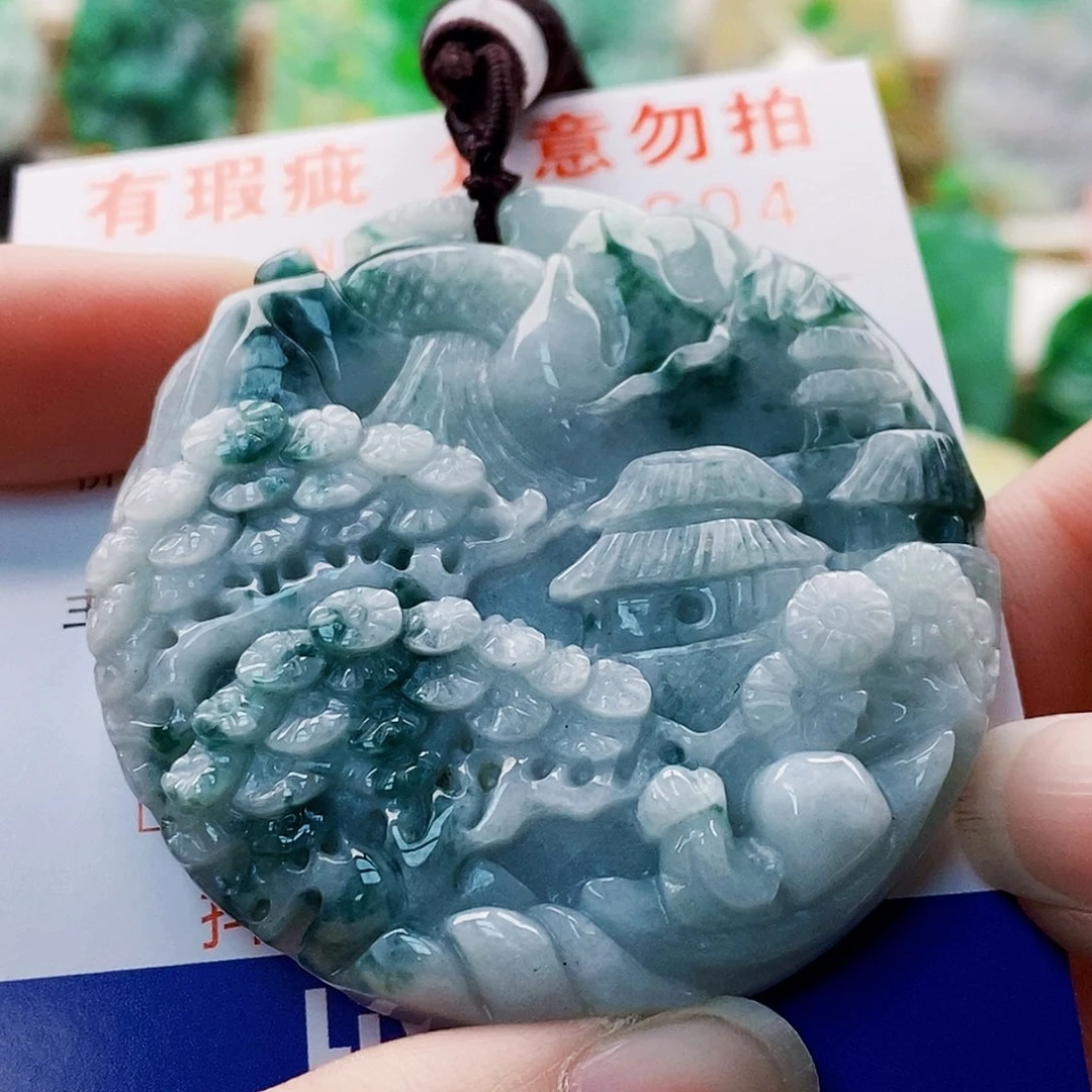 吊坠(不含链)未镶嵌翡翠