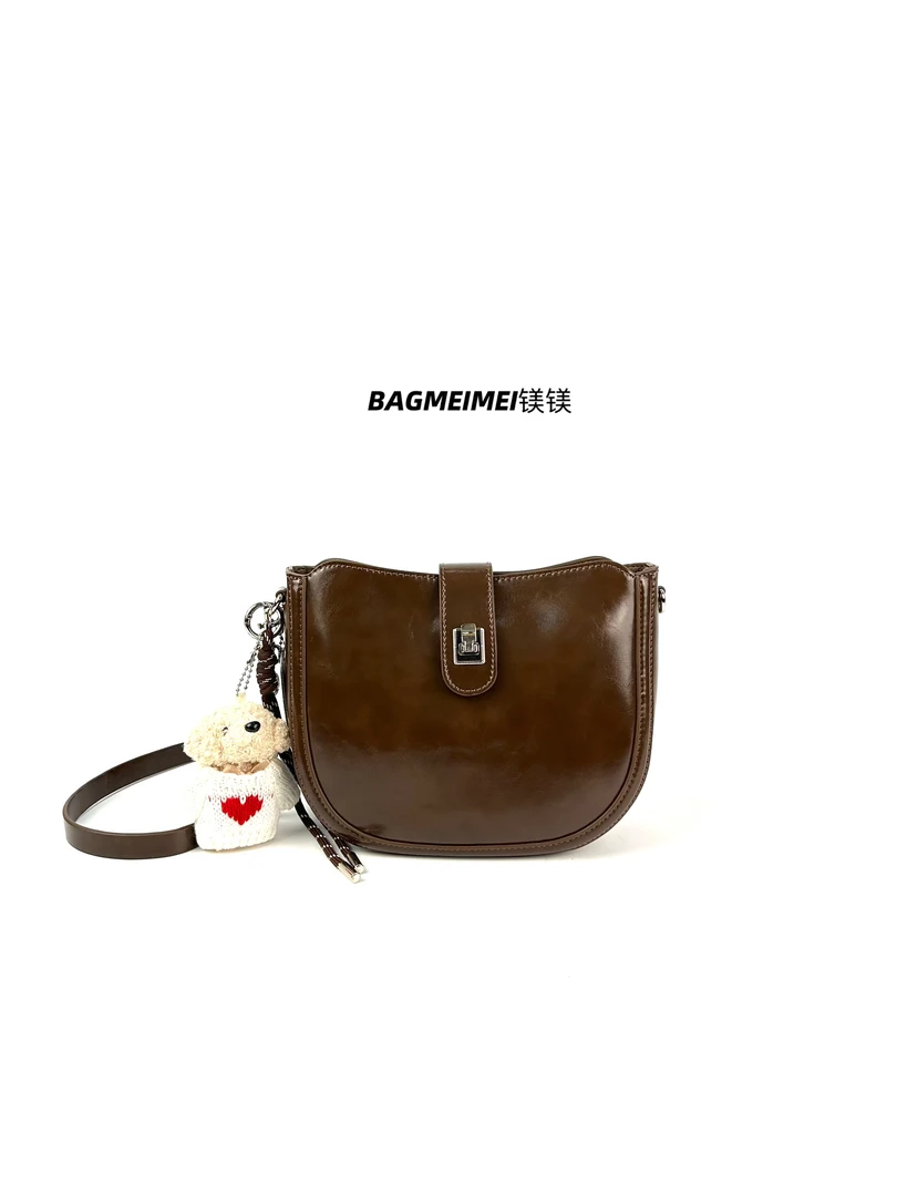 【镁镁皮具露思同款】6032托特包水桶包马鞍包单肩包子母包斜挎包