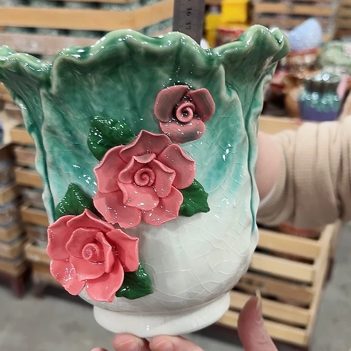 陶瓷陶瓷多肉植物花盆