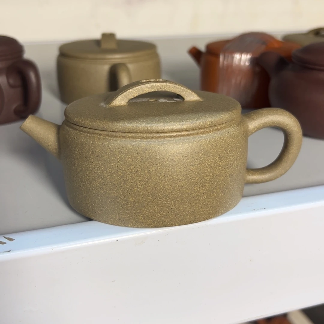 紫砂茶壶青段汉瓦200毫升