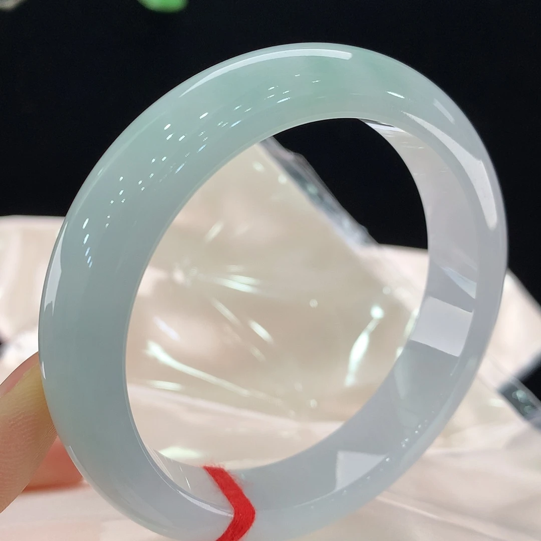 翡翠未镶嵌手镯0210