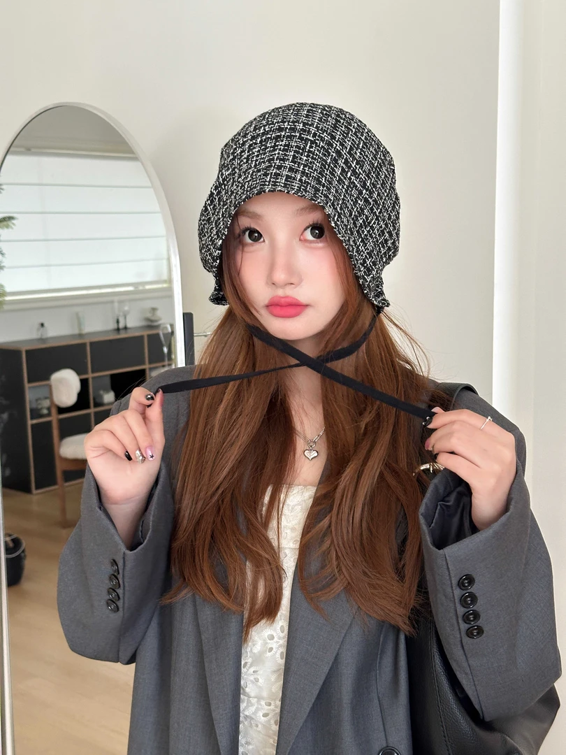 秋冬包头帽春秋圆顶夏季光身帽子套头帽针织日系法式