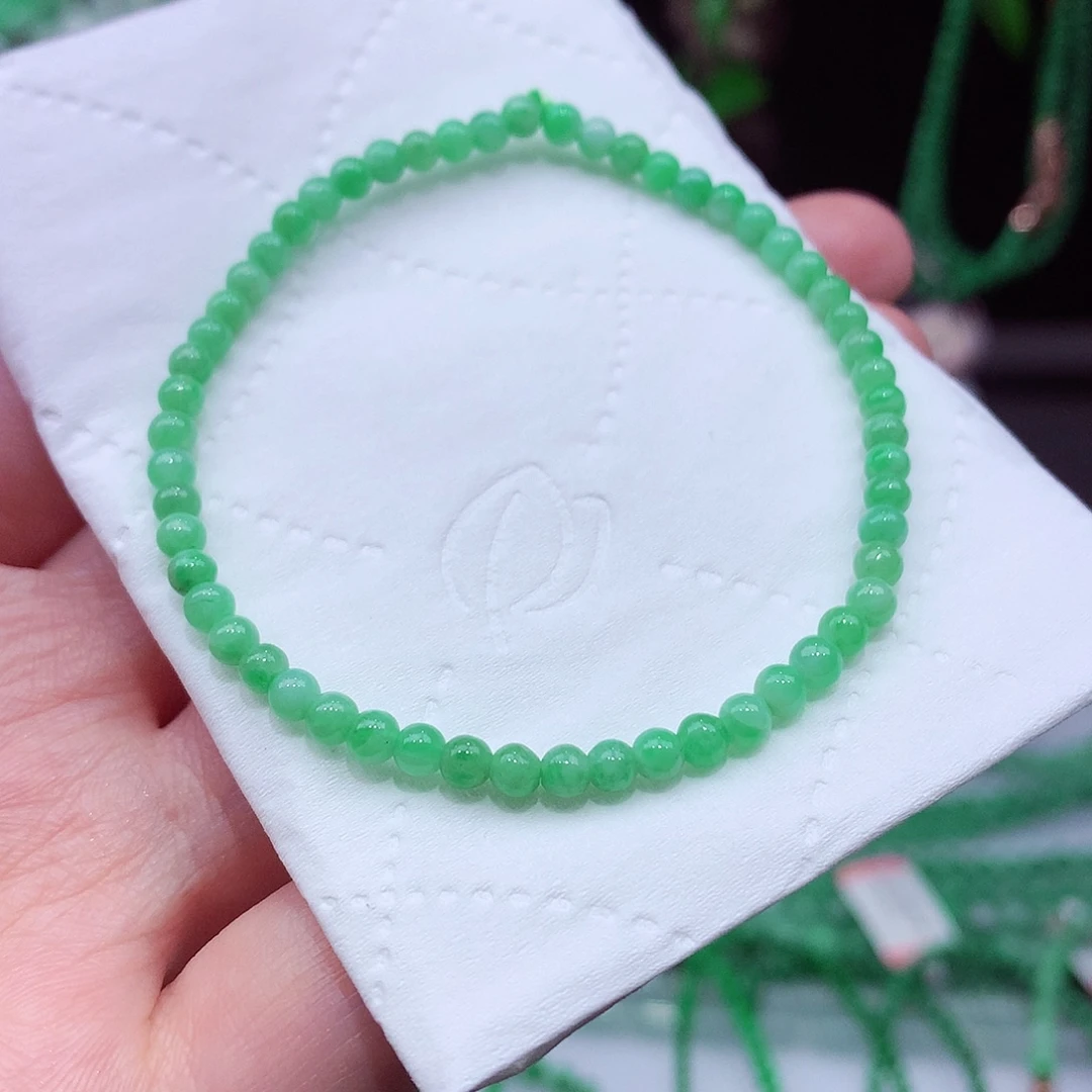 翡翠未镶嵌手链翡翠