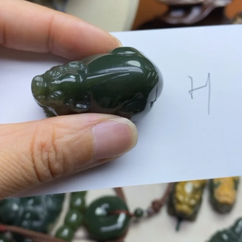 【闪购商品】和田玉未镶嵌挂件H****.