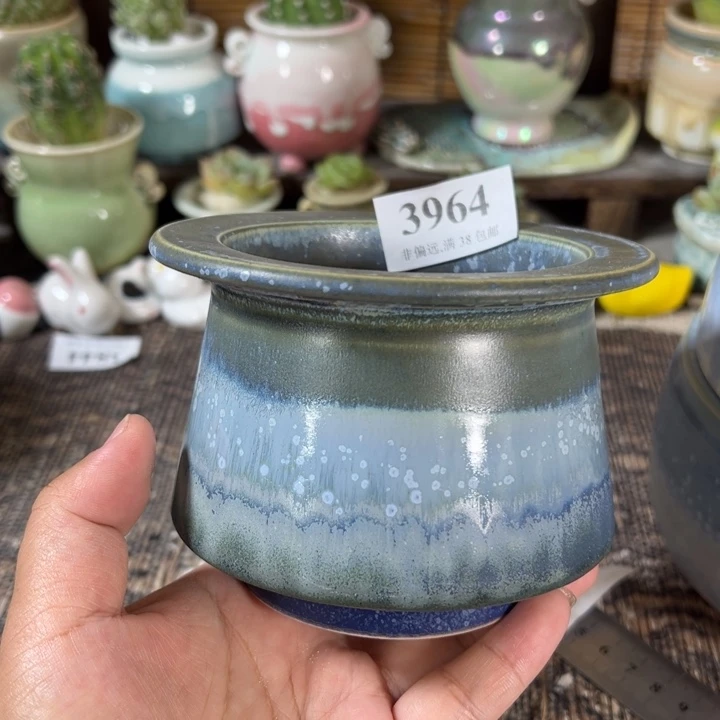 口8 手工花盆满30包邮