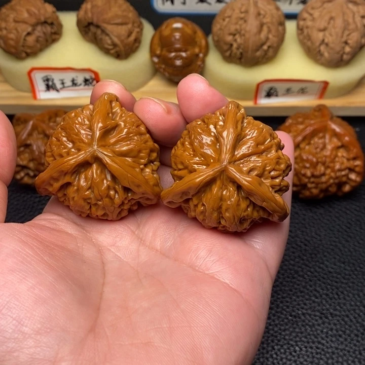 把件文玩核桃愿****离工艺三棱