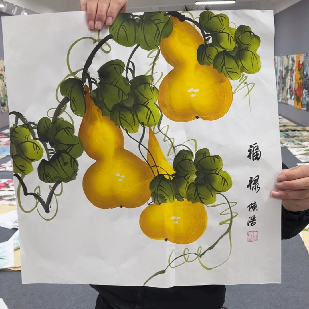 国画我的小伙伴都是我的