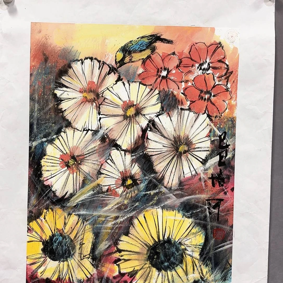 国画国画纯手绘作品请放心去藏