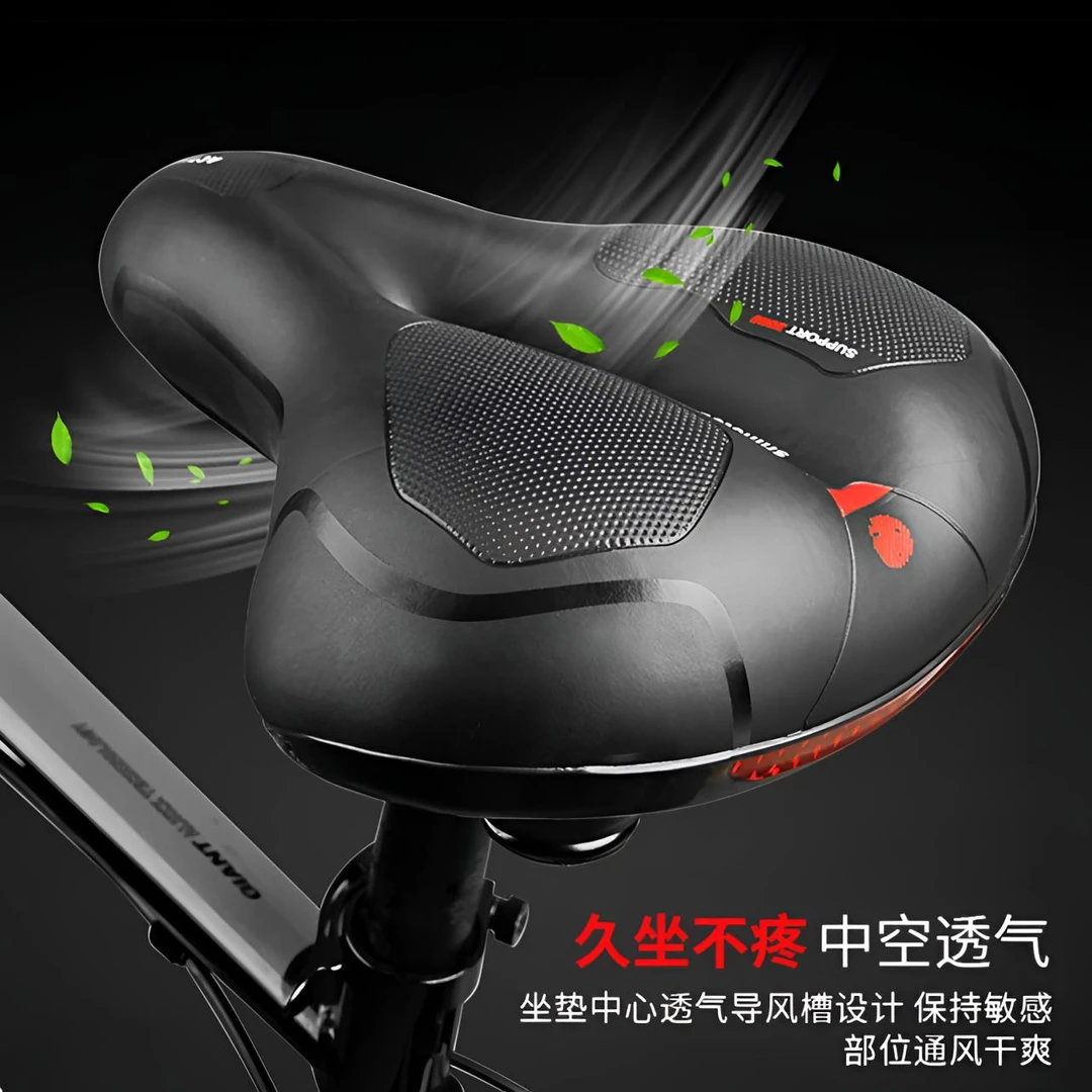 【啥车都能用】永久自行车鞍座坐垫加厚通用山地车座垫屁垫减震座包