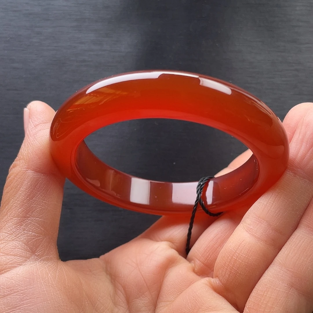 玛瑙/玉髓未镶嵌手镯54圈口