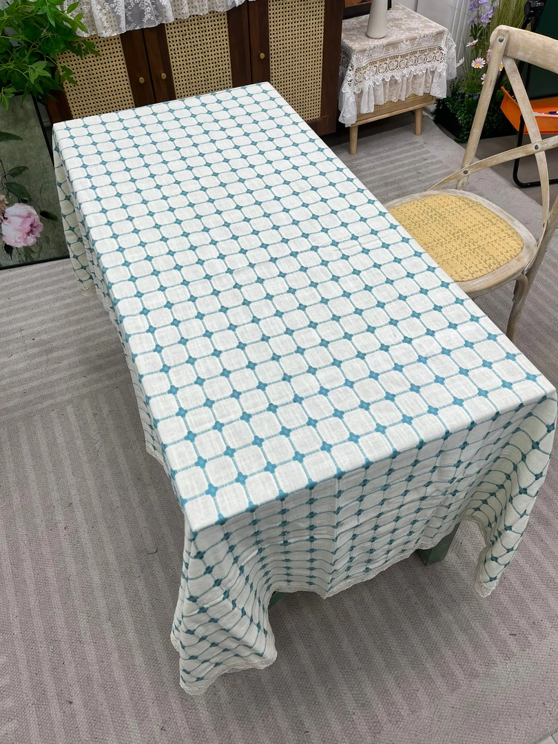 大餐桌  茶几  电视机盖布 4-6大餐桌