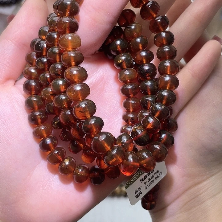 琥珀未镶嵌裸石抚顺琥珀9血珀