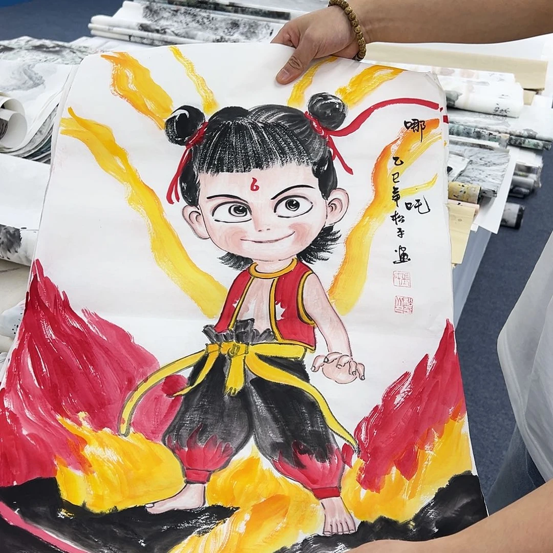 国画纯手绘作品欣赏