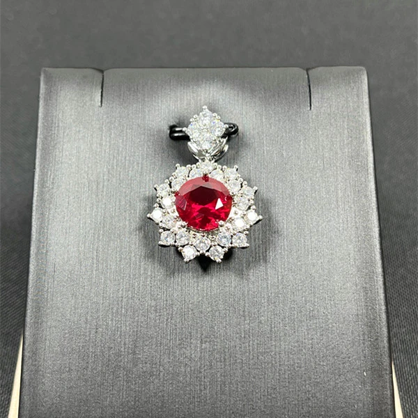 【国检证书】高奢名订收藏级红宝石吊坠666