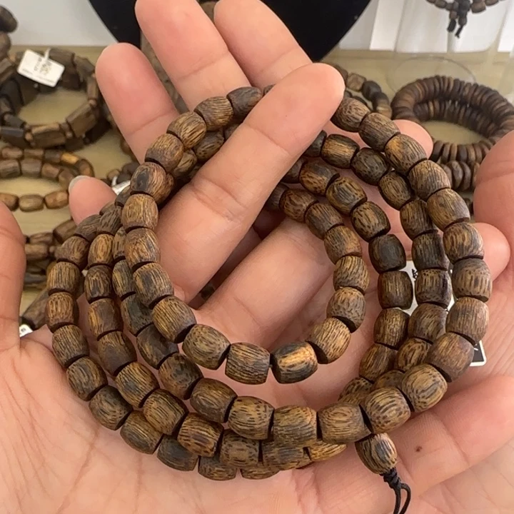 沉香手串张勺子多样性发货一条卡7-25克