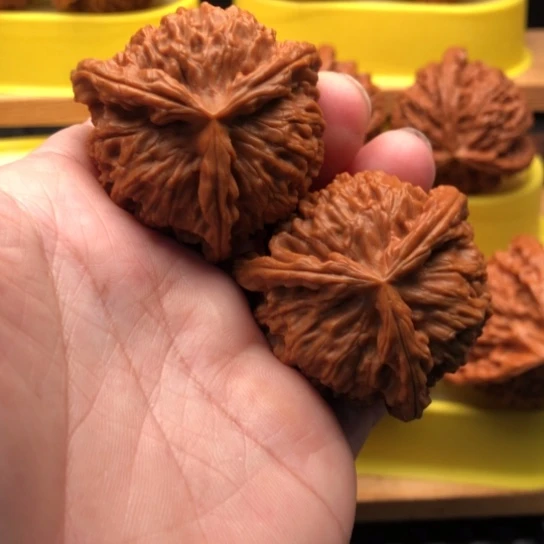中***左文玩核桃吊坠核桃