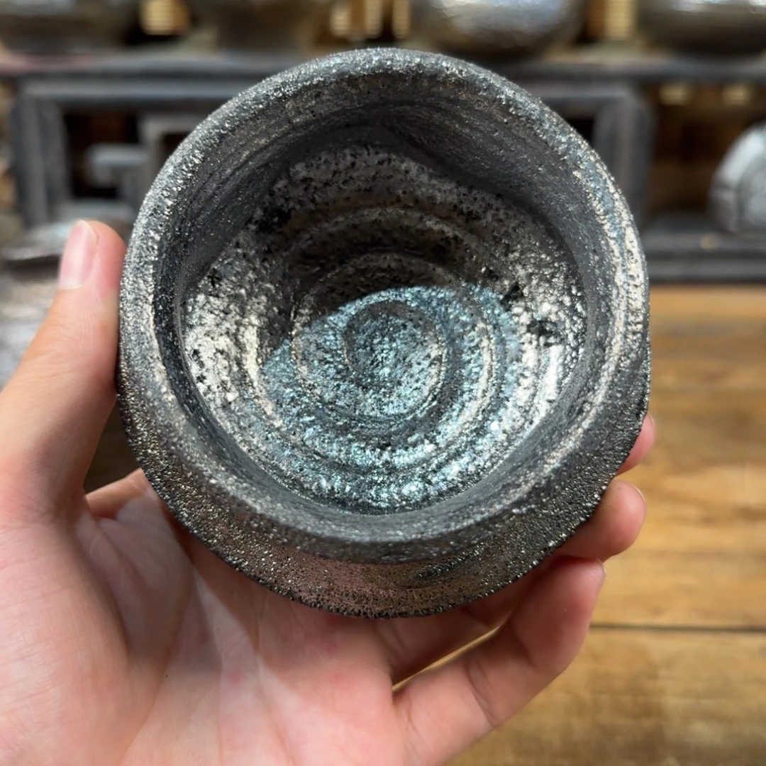 荥经砂器精品还原主人杯