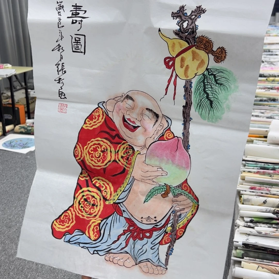 国画纯手绘字画宣纸