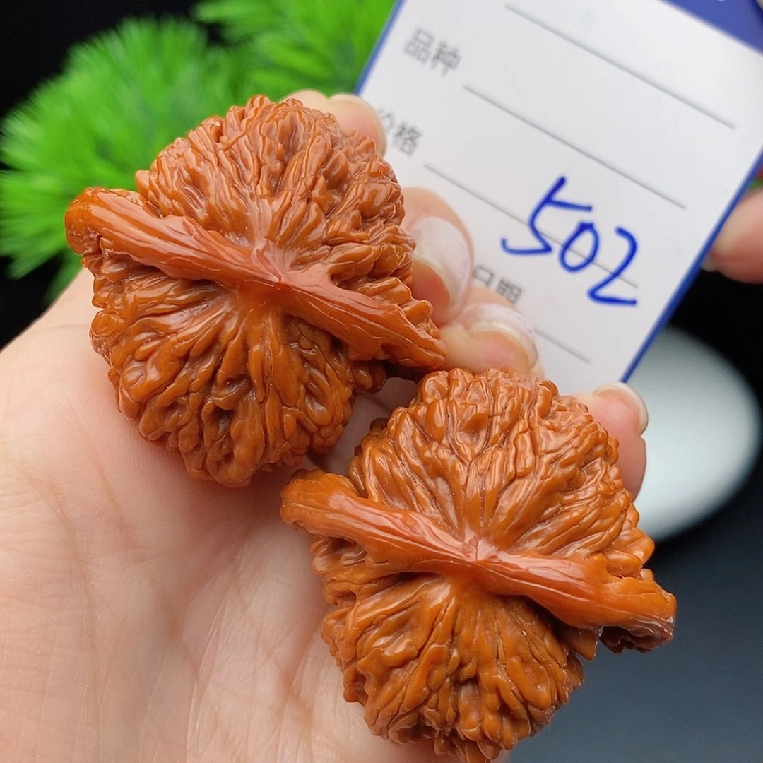 文玩核桃把件42四座楼502