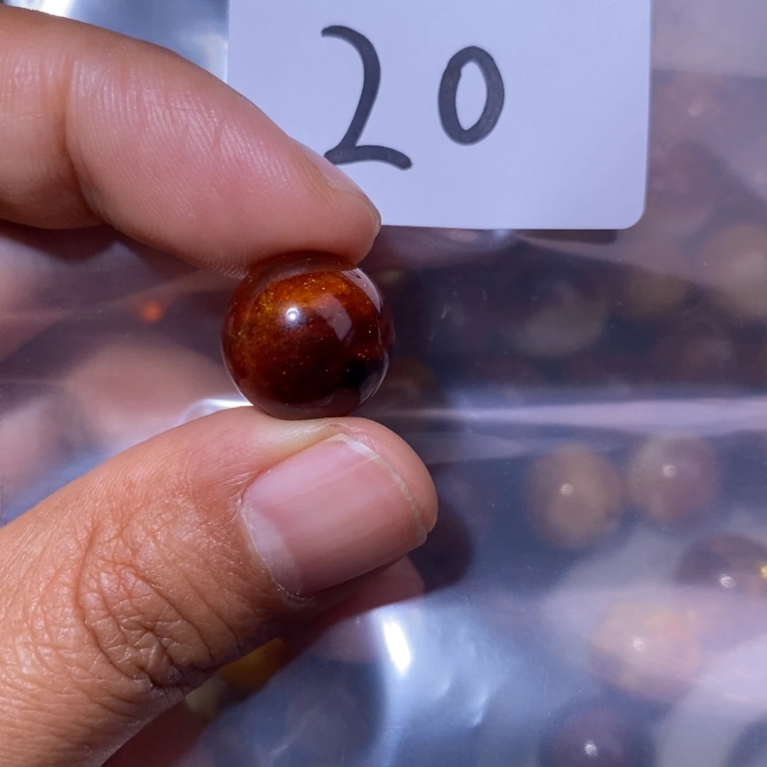 琥珀未镶嵌手链裸石