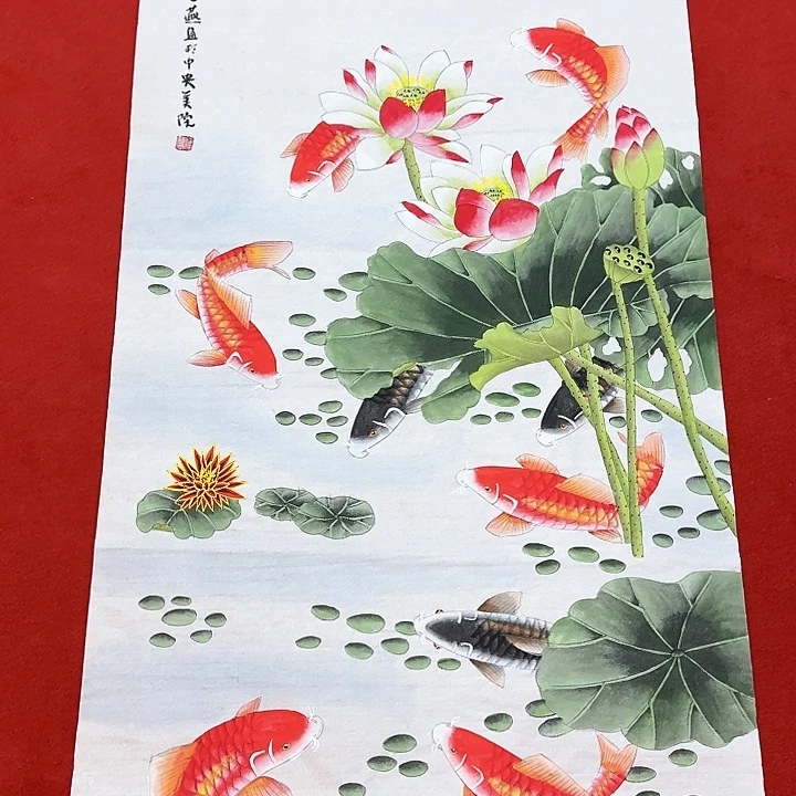 国画国画作品手绘