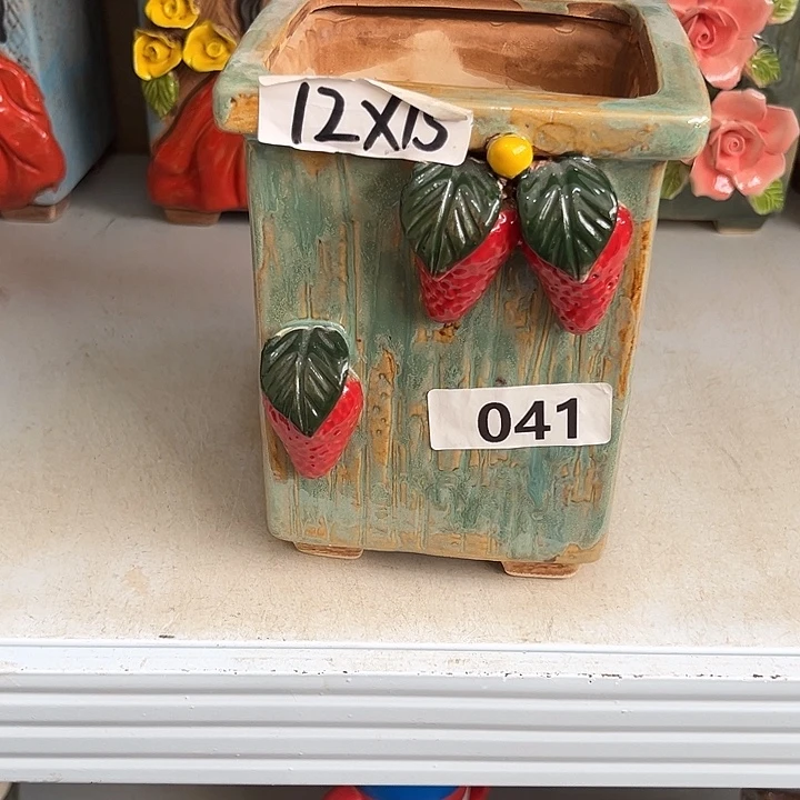 粗陶材质多肉花盆