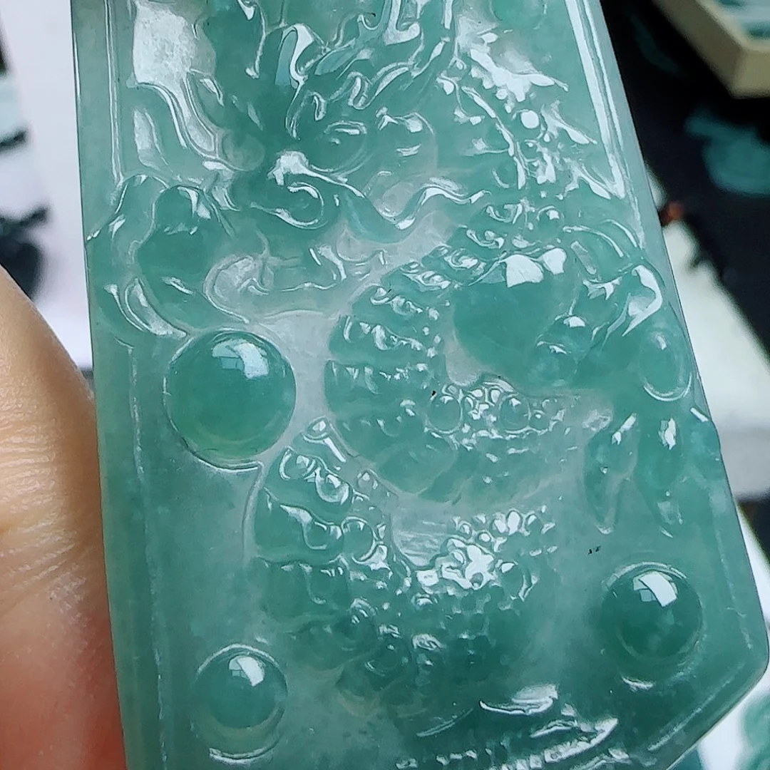 翡翠未镶嵌挂件111