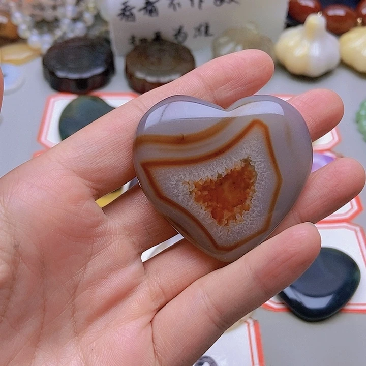 【闪购商品】未镶嵌玛瑙/玉髓珠宝半成品寒*月